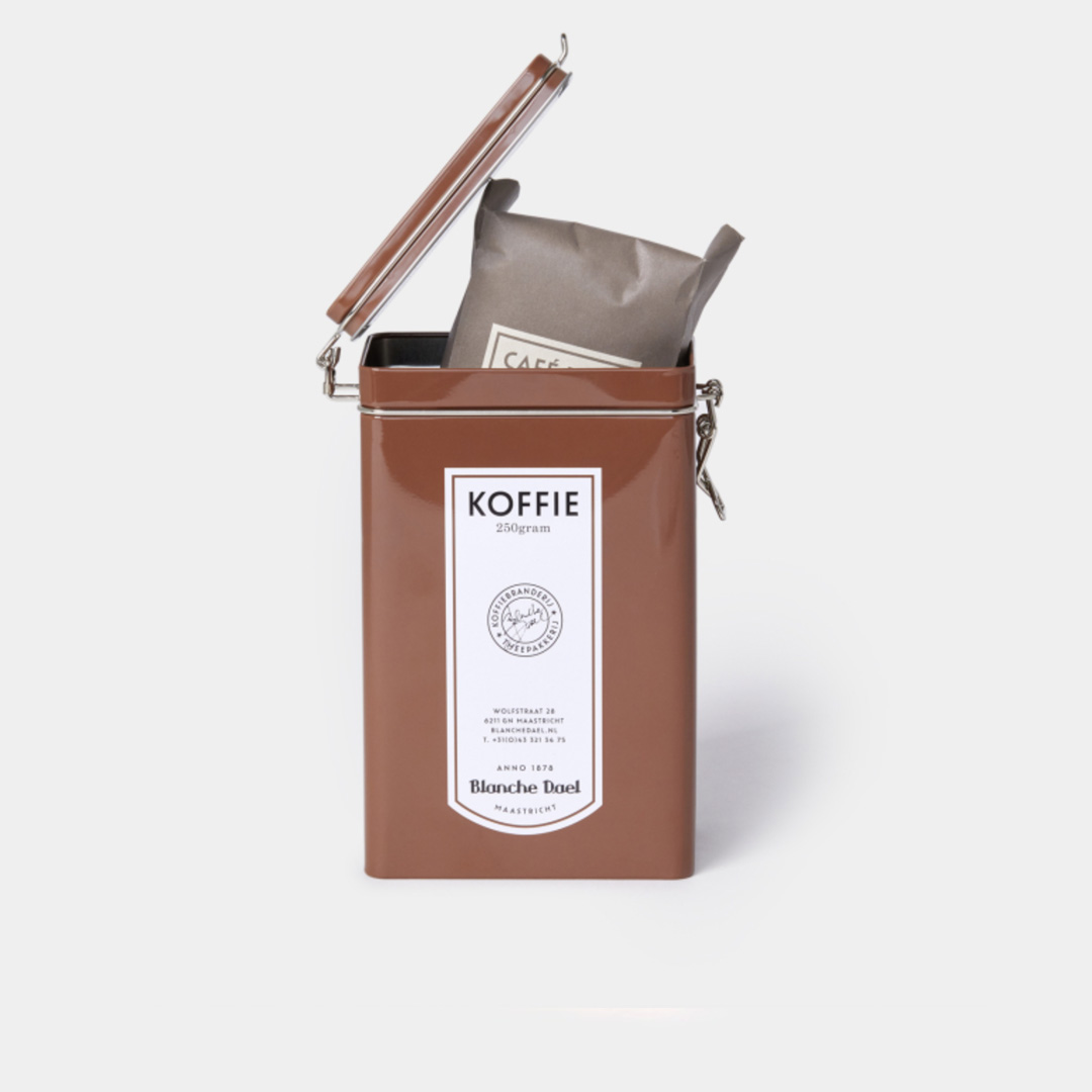 Dael's Koffieblik Luchtdicht met Café 1878 Dael's Koffieblik Luchtdicht met Café 1878